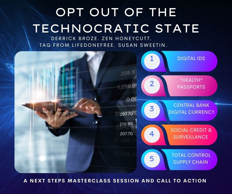 OPT OUT OF THE TECHNOCRATIC STATE